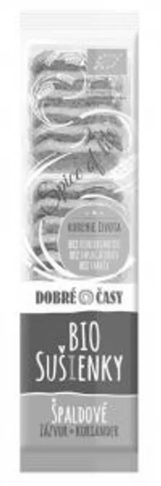 Dobré časy Sušenky špaldové zázvor a koriandr 100g Bio